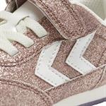 Rosa sneakers med glimmer fra hummel